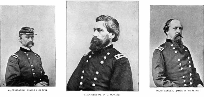 CHARLES GRIFFIN, O. O. HOWARD, AND JAMES B. RICKETTS