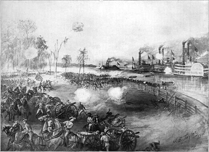 LANDING OF FEDERAL FORCES AT INDIAN BEND, LA.