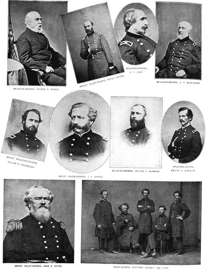 TEN UNION GENERALS