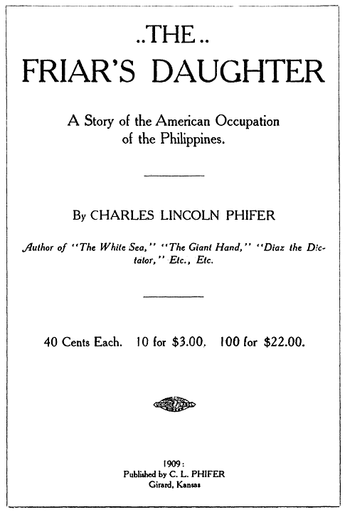 Original Title Page.