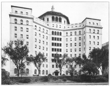 Photo, Fifth Avenue Hospital   A NEW HOSPITAL DESIGNED TO SUPPLY THE MAXIMUM OF LIGHT AND AIR—CHIEF REQUISITES FOR HEALTH—TO EACH ROOM