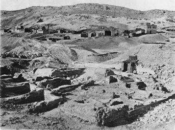 Image not available: View of Ptolemaic Vaulted Graves over Site No. 14