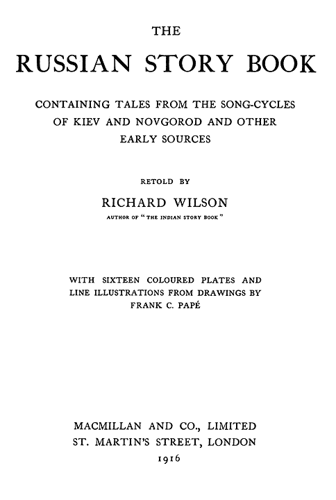 Original Title Page.