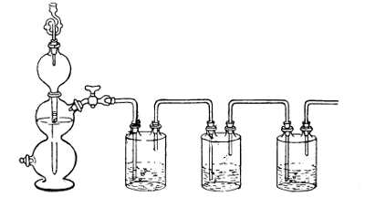 Method of Producing Hydrogen by Kipp's Apparatus for Cultivation of Anaërobes