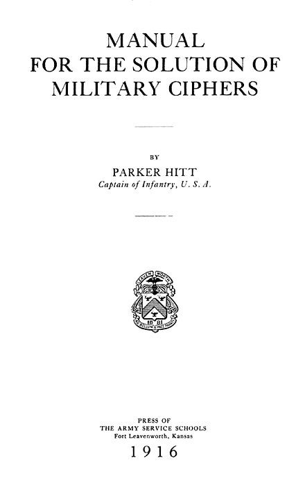 Original Title Page.