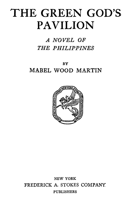 Original Title Page.