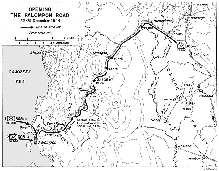 OPENING THE PALOMPON ROAD