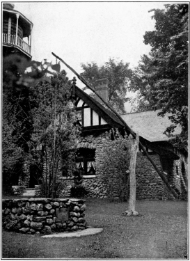 THE FIRST WELL IN THE TOWN OF NEW MILFORD  Dug by Priest Daniel Boardman. The property is now owned by Mrs. William D. Black, and known as “Hickory Hearth”.