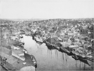 VIEW OF PROVIDENCE.  FROM THE SOUTH.