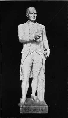 ROGER SHERMAN.  PHOTOGRAPHED FROM STATUE ON THE EAST FRONT OF THE CAPITOL AT HARTFORD.