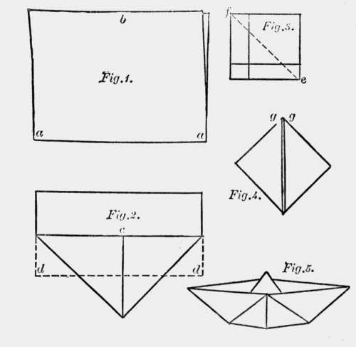 steps to make a paper boat