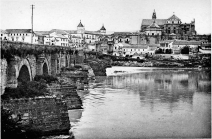 The Guadalquivir and Mosque, Cordova.