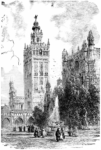 THE GIRALDA. SEVILLE.