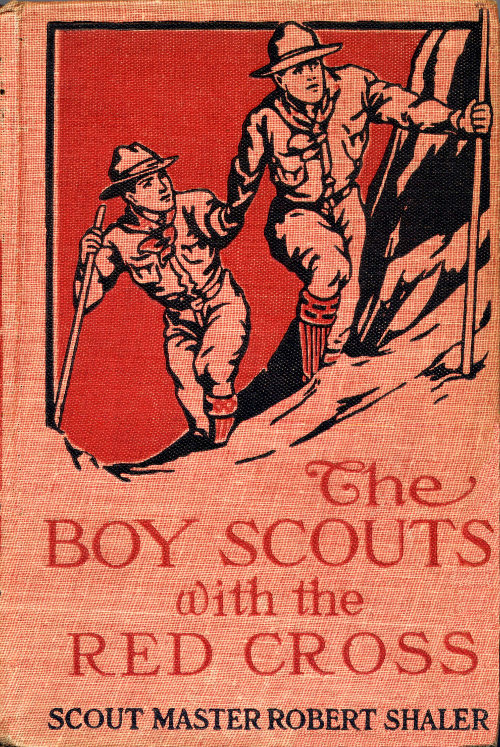 The Boy Scouts with the Red Cross