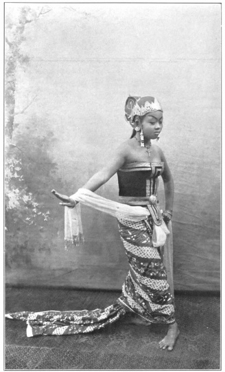 Image not available: Javanese Dancer, Modern  To face page 222