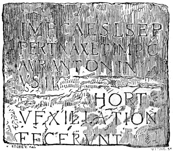 Slab to Severus at Hexham