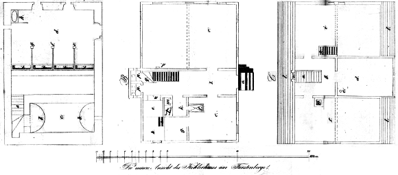 Die innere Ansicht des Köhlerhauses