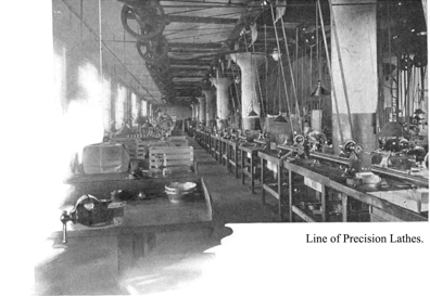 Line of Precision Lathes.