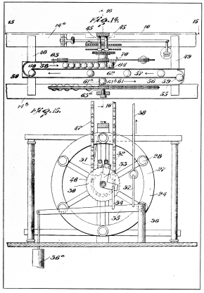 Fig. 14.  Fig. 15.  BANGERTER’S PERPETUAL TIME CLOCK