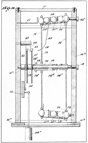 Fig. 16.  BANGERTER’S PERPETUAL TIME CLOCK