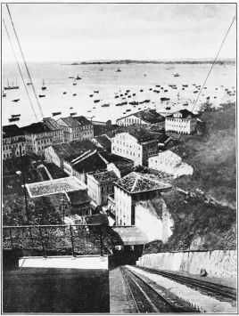 Image unavailable: LOOKING DOWN INTO THE LOWER CITY, BAHIA