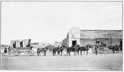 Image unavailable: OUR COACH LEAVING THE HOTEL AT LA QUIACA