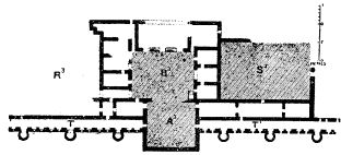 Fig. 82.—UKHEIḌIR, THIRD STOREY.