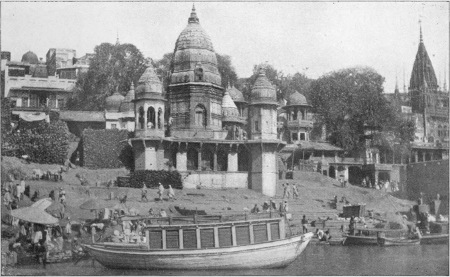 The Munikurnika Ghat—One of the Burning Ghats of Benares