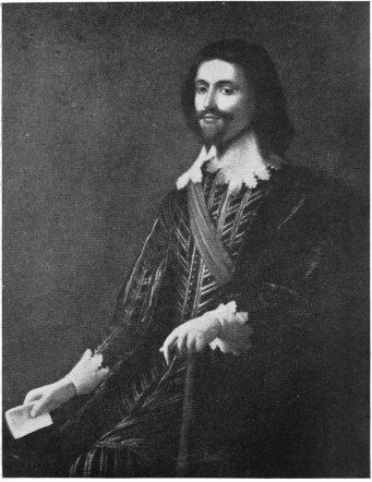 Image unavailable: GEORGE VILLIERS, FIRST DUKE OF BUCKINGHAM.  After the picture by Gerard Honthorst in the National Portrait Gallery.  (Photo by Emery Walker).