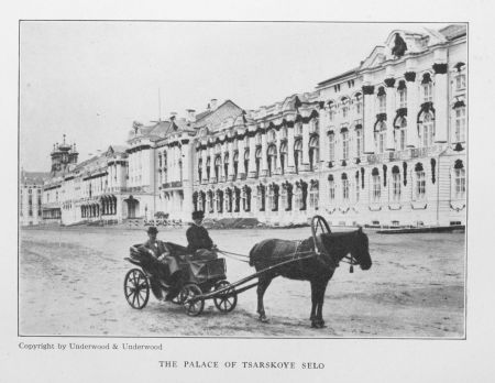 Image unavailable: Copyright by Underwood & Underwood  THE PALACE OF TSARSKOYE SELO