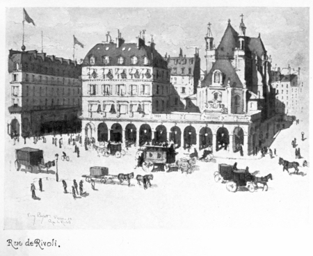 Image unavailable: Rue de Rivoli.