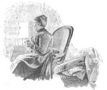 Image unavailable: “Seated in her leather-covered easy-chair by the window.”