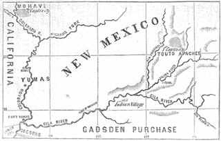 map of area where girls were held captive