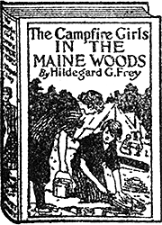 The Campfire Girls in the Main Woods Cover