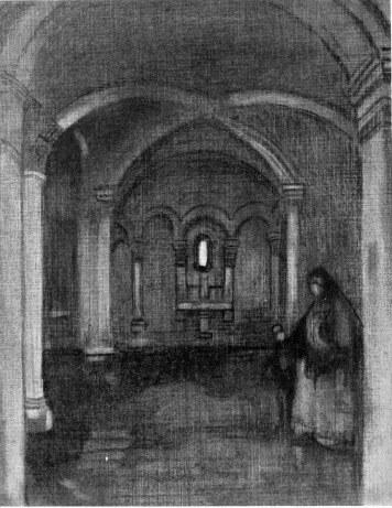 INTERIOR OF CHAPEL OF ST. BENEZET, AVIGNON.