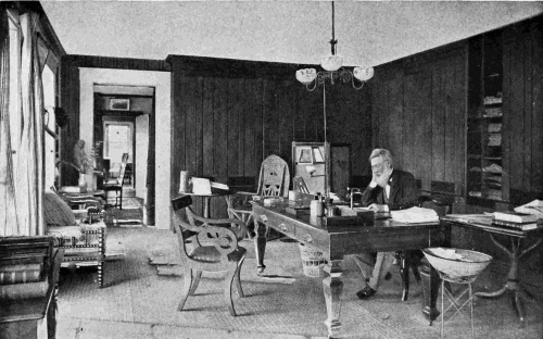 DR. ASA GRAY IN HIS STUDY