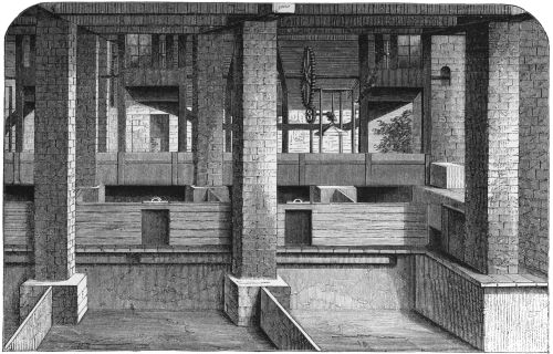 Plate 7.—Interior View of the Pulping House of Messrs. Worms’ Estates, Puselawa, Ceylon.