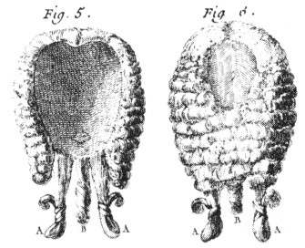 Knotted wig.