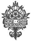 Publisher’s mark: SCIRE QUOD SCIENDUM