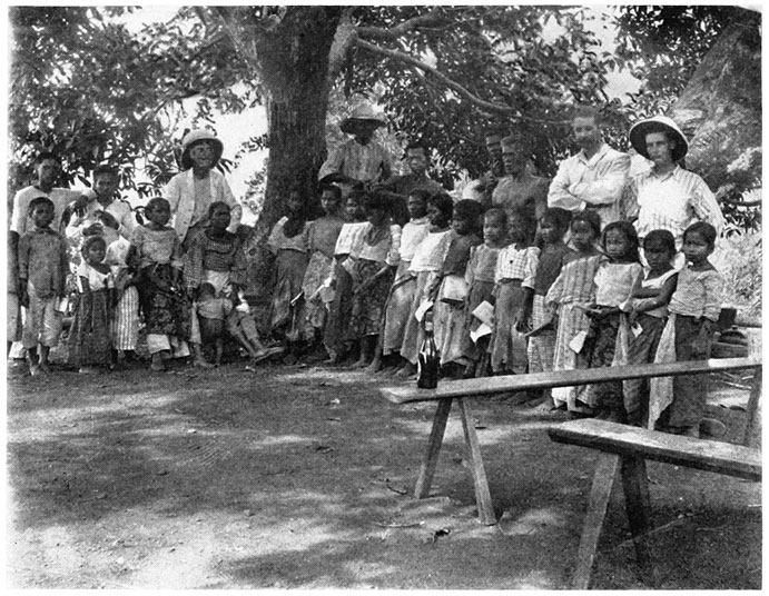 The Little Native School under the Big Mango-tree.