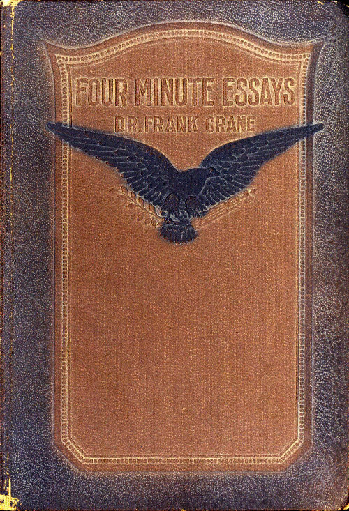 Four Minute Essays, Volume X