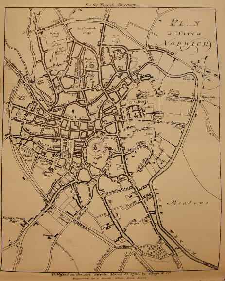 Plan of the City of Norwich