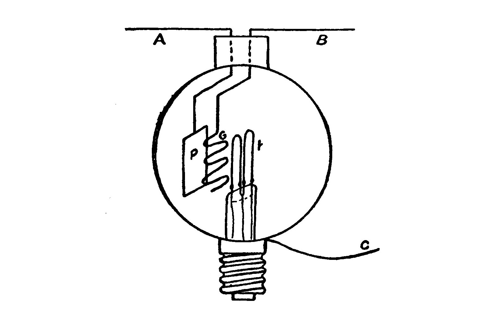 FIG. 49. Audion Detector.