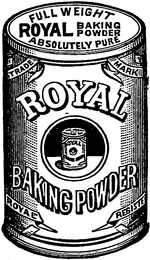 ROYAL BAKING POWDER