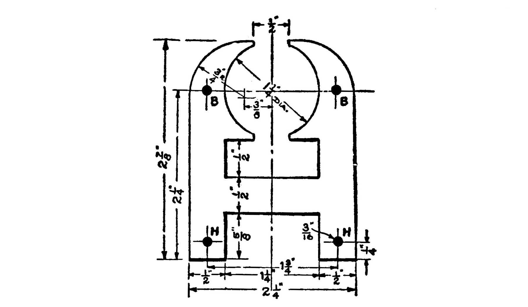 FIG. 41.—Details of the Field Frame.