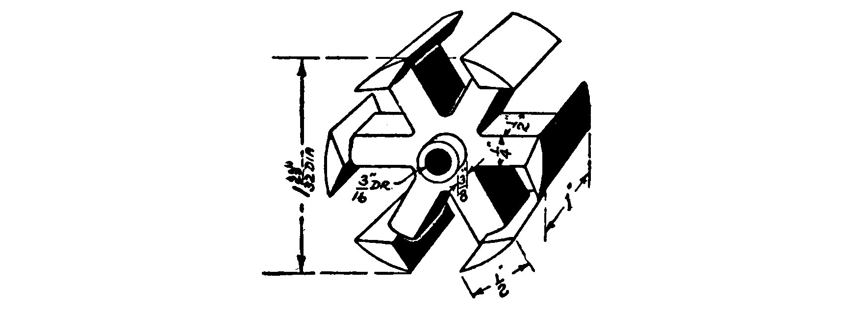 FIG. 62.—Six-pole Armature.