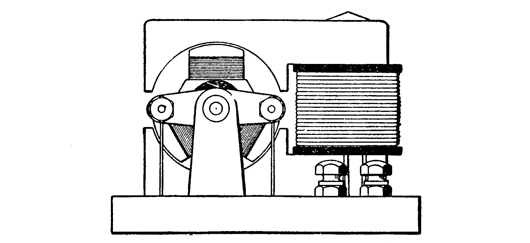 FIG. 73.—Side view of the Horizontal Motor.