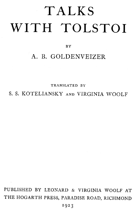 title page