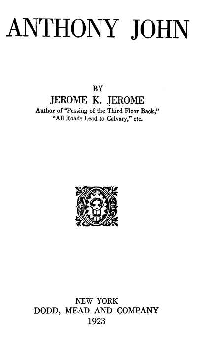 title page