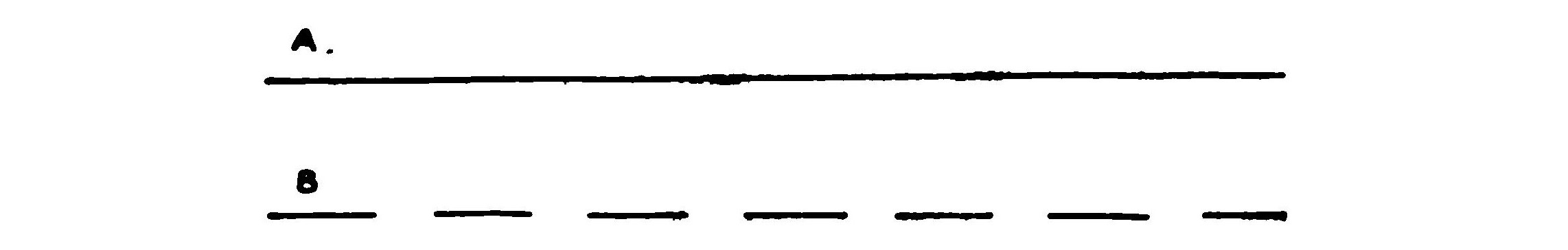 FIG. 40.—Lines representing direct and intermittent direct currents.